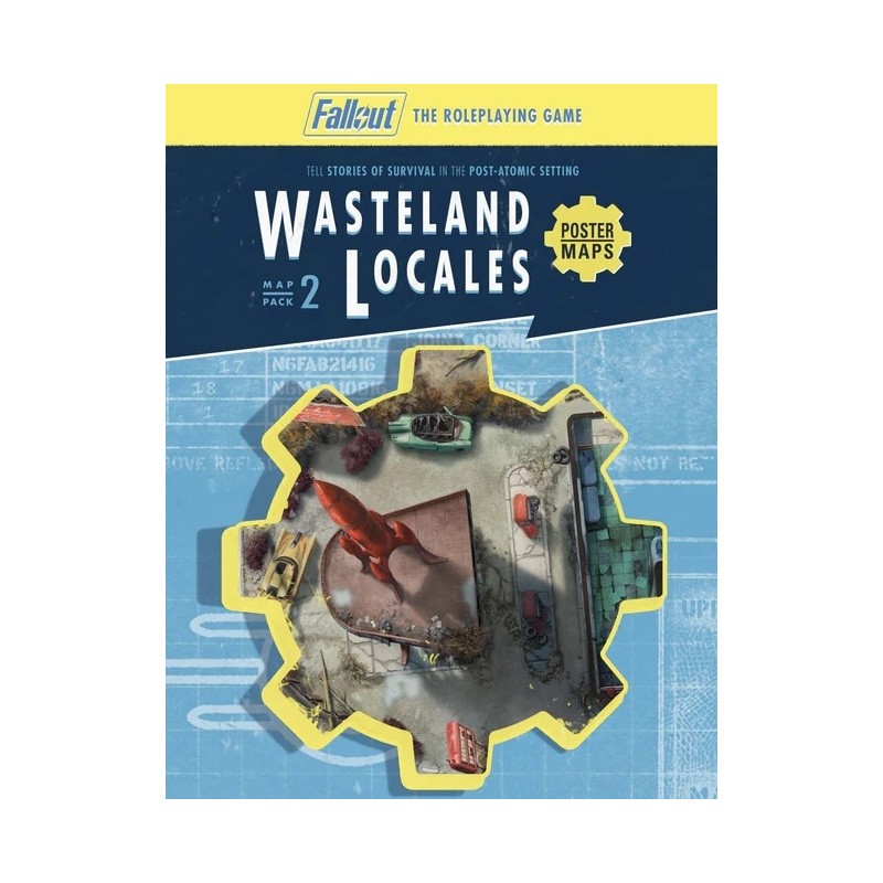 Boite de Fallout : The Roleplaying Game - Map pack 2 : Wasteland Locales (EN)