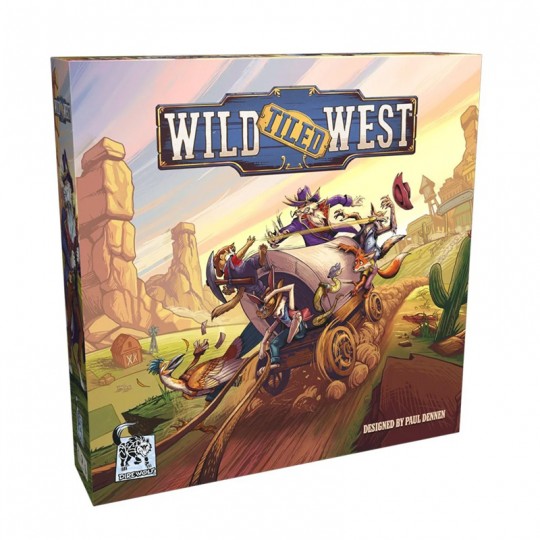 Wild Tiled West Lucky Duck Games - 1