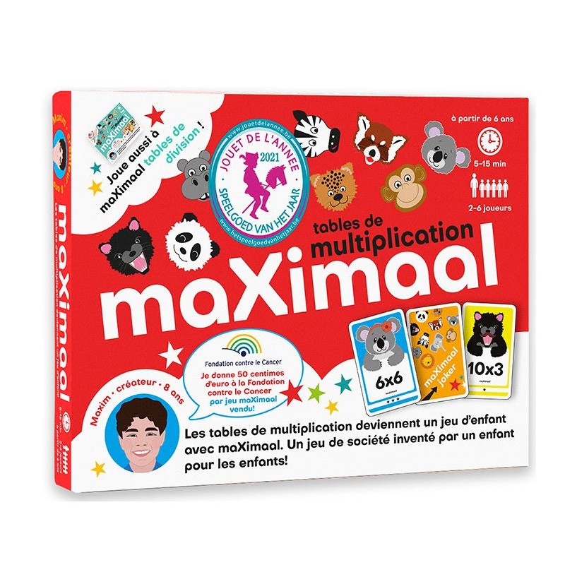 Boite de MaXimaal : Tables de Multiplication