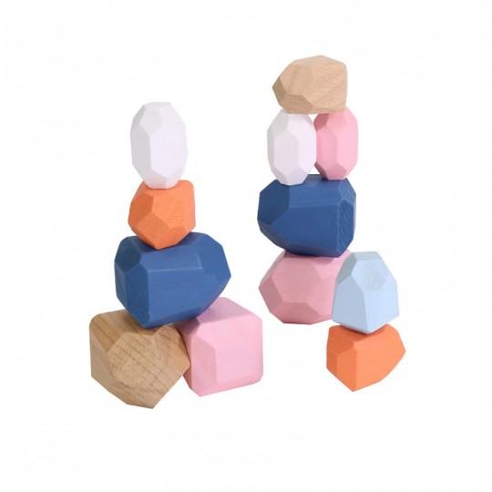 Mindful Living - Stacking Stones Tower Building Loisirs Nouveaux - 1