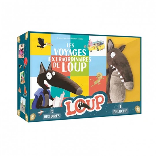 Coffret loup : Les voyages extraordinaires de loup - Auzou Auzou - 2