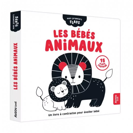 Mes premiers flaps : Les bébés animaux - Auzou Auzou - 1