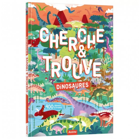 Livre Cherche et trouve : Dinosaures - Auzou Auzou - 1