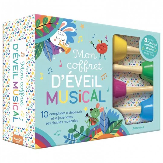 Mon coffret d'éveil musical : 8 cloches musicales - Auzou Auzou - 2