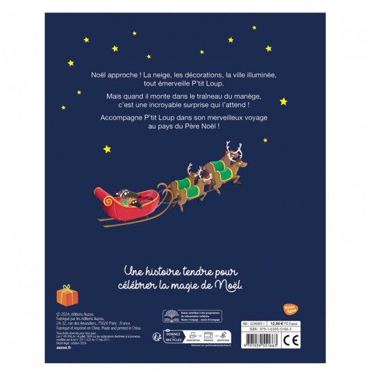 Album : Le merveilleux noël de P'tit Loup - Auzou Auzou - 2