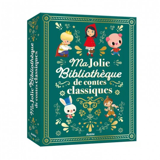 Les p'tits classiques - Ma jolie bibliothèque de contes classiques - Auzou Auzou - 1