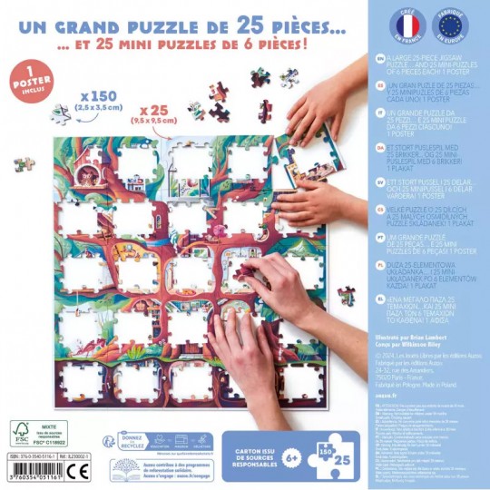 Mon puzzle collaboratif - Auzou Auzou - 2