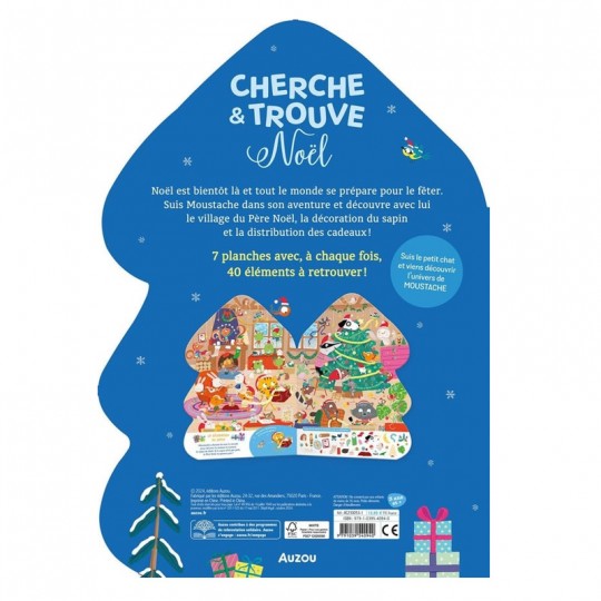 Livre Cherche et trouve Noël - Auzou Auzou - 1