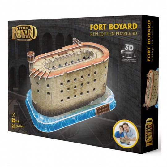 Puzzle 3D 125 pcs Fort Boyard Megableu - 2