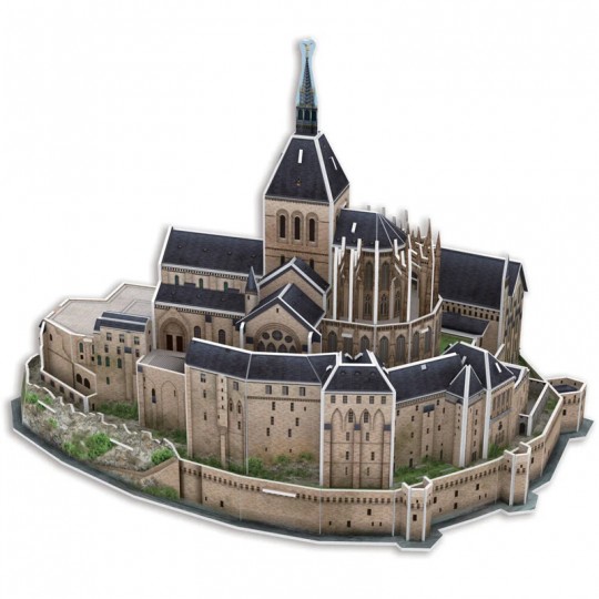 Puzzle 3D 125 pcs Mont Saint-Michel Megableu - 1