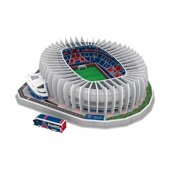 Puzzle 3D LED 111 pcs Stade Parc des Princes PSG Megableu - 1