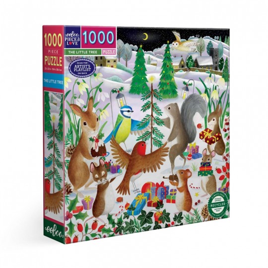 Puzzle 1000 pcs The Little Tree - Eeboo Eeboo - 1