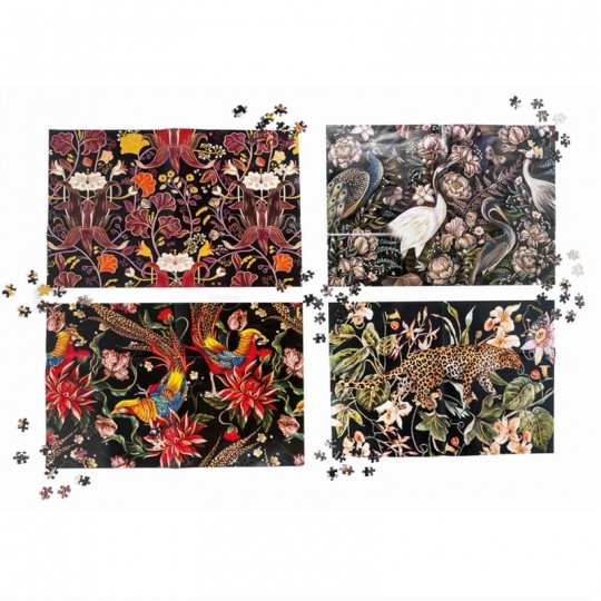 Puzzle 4 x 1000 pcs Foiled Foliage - Professor Puzzle Professor Puzzle - 2