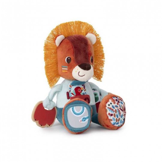 Peluche multi-activités Jack le lion - Lilliputiens Lilliputiens - 1