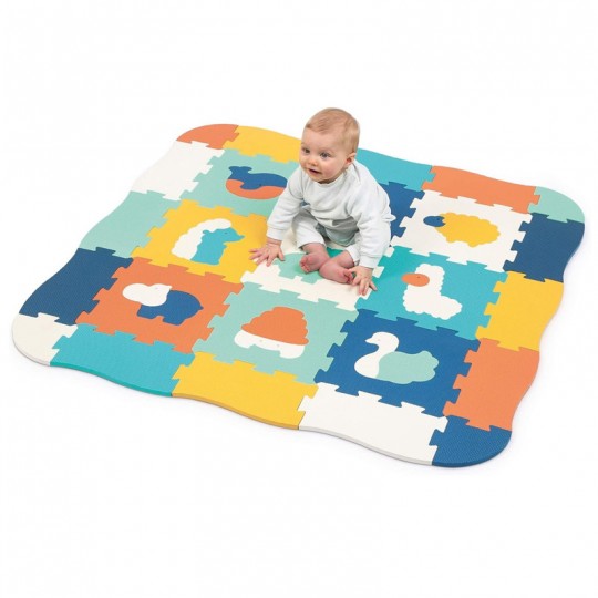 Tapis Mousse avec Bords et coins Animaux - Ludi LUDI - 1