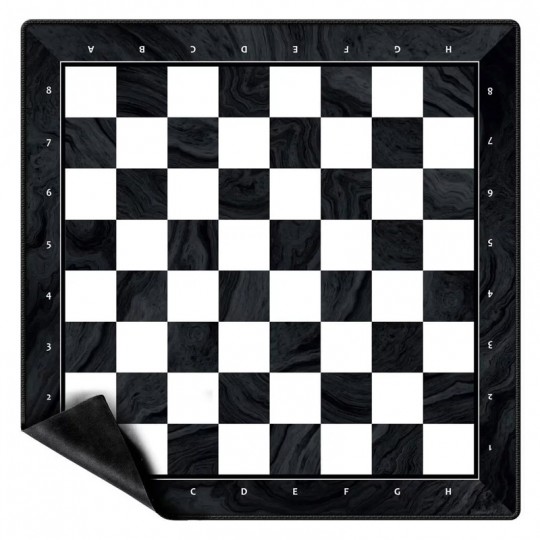 Tapis d'Echecs neoprène imitation bois 50 cm - Wilson Wilson Jeux - 1