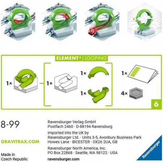 GraviTrax Bloc d'Action Looping Ravensburger - 1