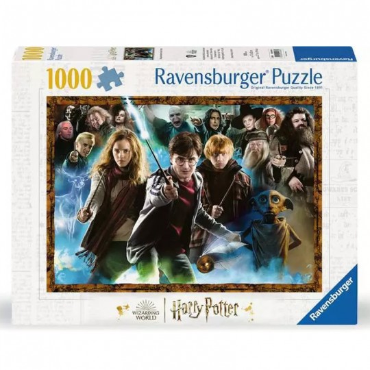 Puzzle 1000 pcs : Harry Potter et les sorciers Ravensburger - 1