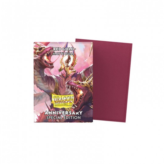 Dragon Shield 100 Art Sleeves 25th Anniversary Special Edition Rose / Gold Dragon Shield - 1