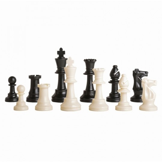 Pièces d'échecs plastique taille 5 Wilson Jeux - 1