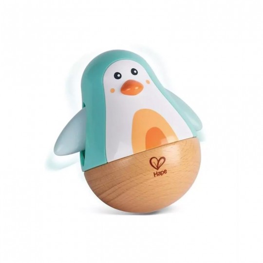 Pingouin culbuto Turquoise - Hape Hape - 1