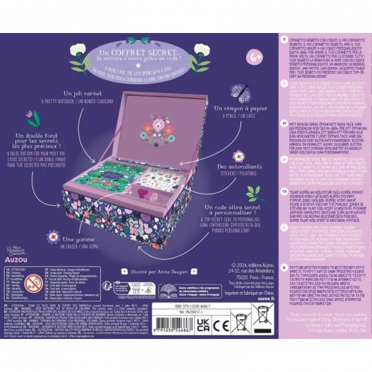 Ma papeterie créative : Mon coffret secret - Auzou Auzou - 3