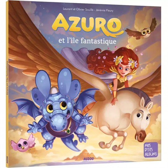 Mes p'tits albums : Azuro et l'île fantastiques - Auzou Auzou - 1