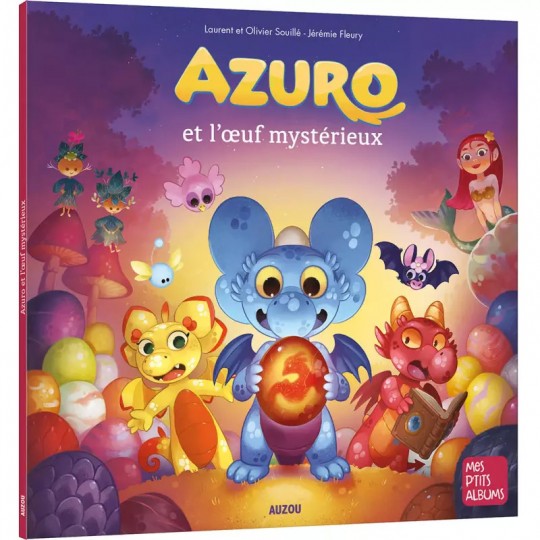 Mes p'tits albums : Azuro et l'oeuf mysterieux - Auzou Auzou - 1