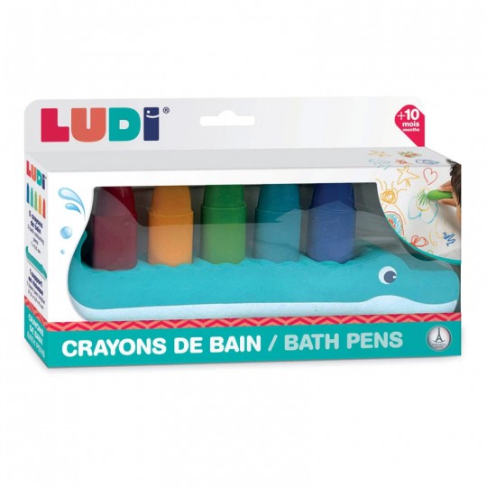 Crayon de bain et support - Ludi LUDI - 1