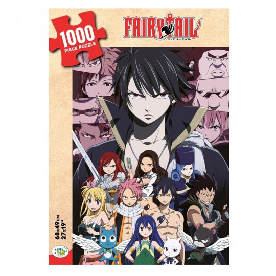 Puzzle 1000 pièces Fairy Tail Don't Panic Games - 1