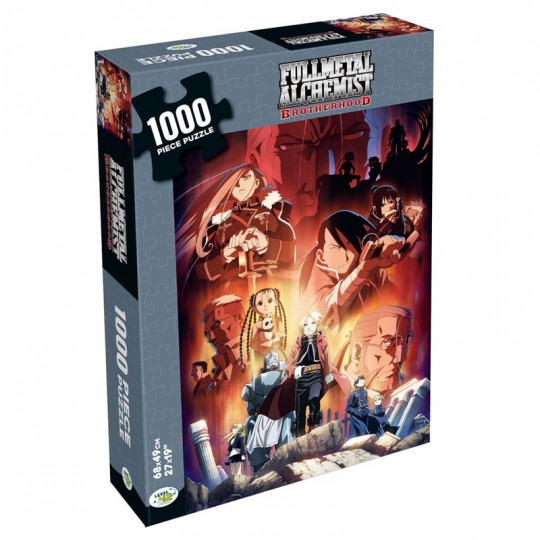 Puzzle 1000 pièces Fullmetal Alchemist Brotherhood Don't Panic Games - 1