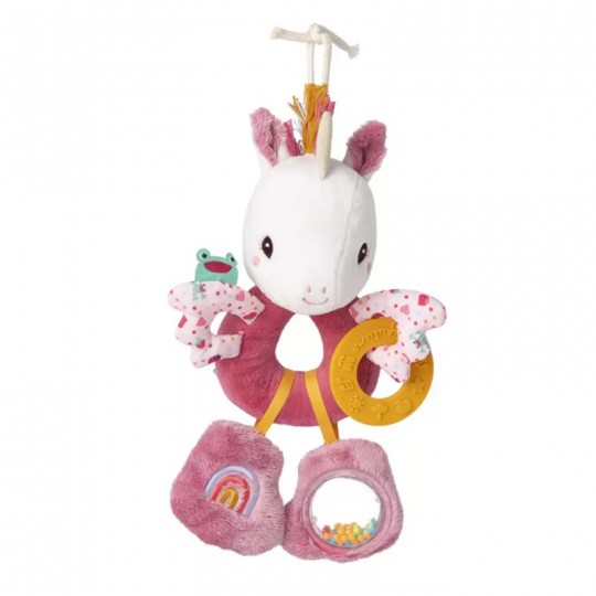 Anneaux multi-activités Lena la licorne - Lilliputiens Lilliputiens - 1