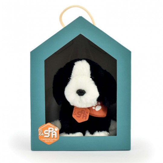 SPA Collection : Chien en Peluche noir 16 cm - Histoire d'Ours Histoire d'Ours - 1