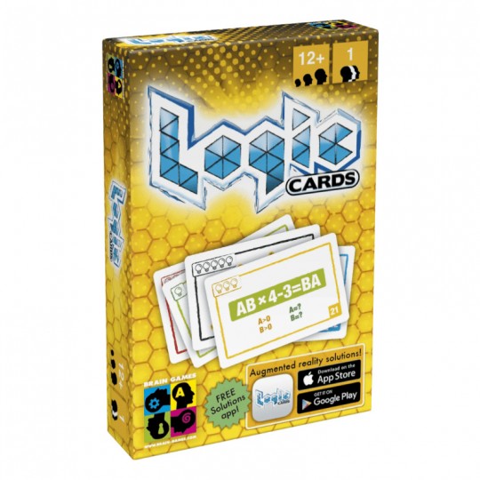 Logic Cards Jaune Brain Games - 1