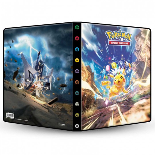 Pokémon : Portfolio A4 EV08 Étincelles Déferlantes 252 cartes Ultra.PRO - 1