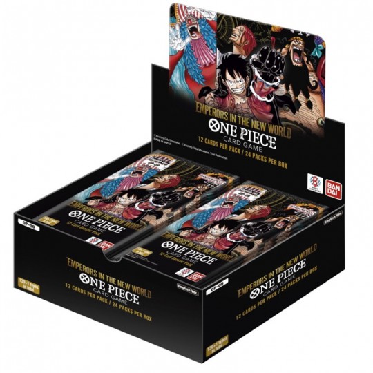 One Piece : OP09 - Display 24 boosters (EN) Bandaï - 1