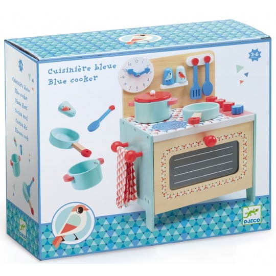 Cuisinière bleue Djeco - 4