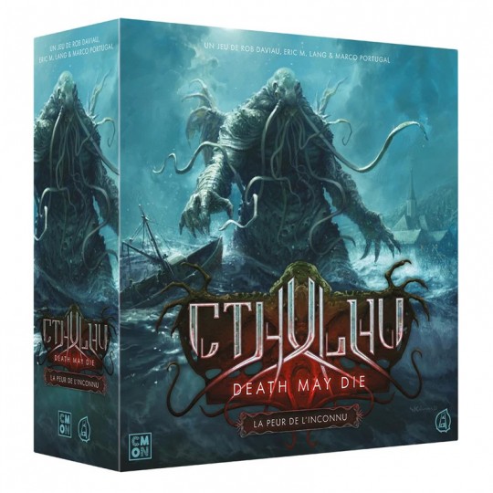 Cthulhu Death May Die Saison 3 - La Peur de l'Inconnu CMON - 2