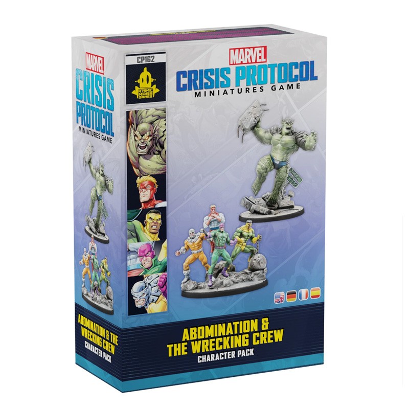 Boite de Marvel Crisis Protocol : Abomination & Wrecking Crew