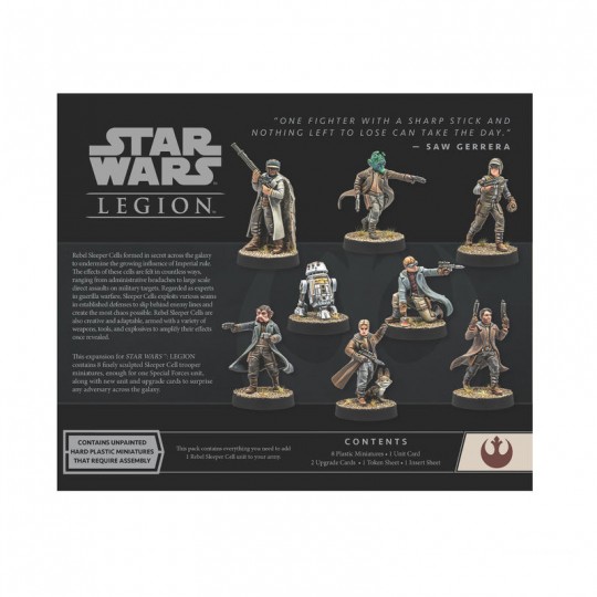 Star Wars Legion : Rebel Sleeper Cell Atomic Mass Games - 2