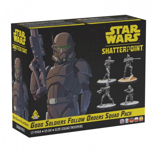 Star Wars : Shatterpoint - Good Soldiers Follow Orders Squad Pack Atomic Mass Games - 2