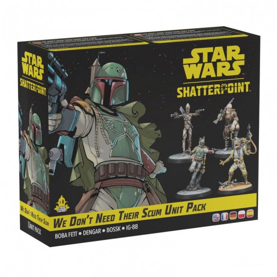 Star Wars : Shatterpoint - We Don't Need Their Scum Unit Pack Atomic Mass Games - 1