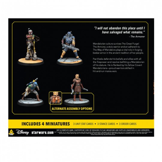 Star Wars : Shatterpoint - This Is The Way Squad Pack Atomic Mass Games - 1