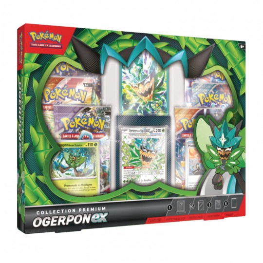 Pokémon : coffret Collection Premium Ogerpon-EX Pokémon - 1