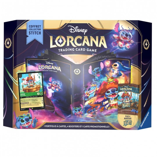 Coffret Collector Stitch Chapitre 6 : Mer Azurite - Disney Lorcana TCG Disney Lorcana TCG - 1