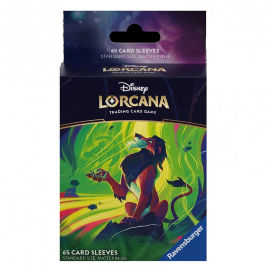 Protège-cartes Scar Chapitre 6 : Mer Azurite - Disney Lorcana TCG Disney Lorcana TCG - 1