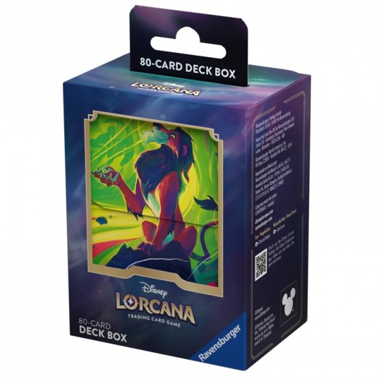 Deck Box Scar Chapitre 6 : Mer Azurite - Disney Lorcana TCG Disney Lorcana TCG - 2