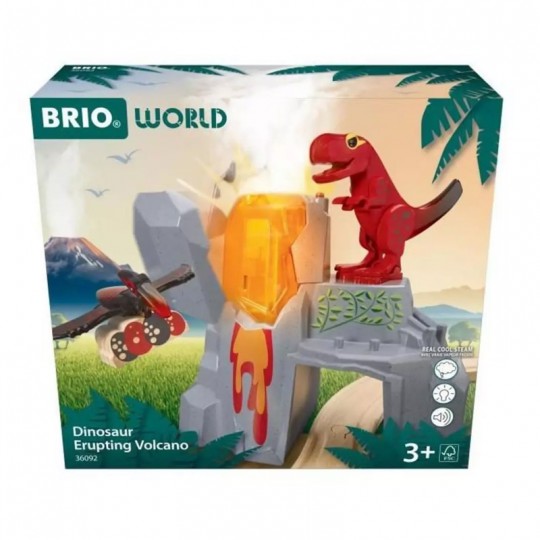 BRIO Volcan Dinosaure en Eruption BRIO - 1