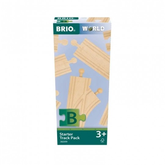 BRIO Coffret de Démarrage - 12 Rails - Pack B BRIO - 1