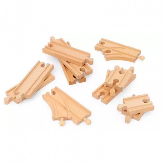 BRIO Coffret de Démarrage - 12 Rails - Pack B BRIO - 2